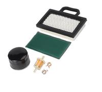 Kit de pré-filtre à air et filtre à huile, compatible avec les moteurs 499486S 499486 492932 492932S, maille métallique durable et mousse réutilisable pour une filtration efficace