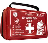 Kit de premiers secours de sport - Avec spray à glace - Pour les blessures sportives - Football, athlétisme, cyclisme, tennis, arts martiaux, ski, gymnastique