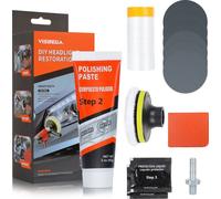 Kit de préparation des phares Speed avec 85g de pâte à polir pour phares mates et aveugles