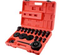 Kit de presse pour roulements de roue SucceBuy pour la dépose et la pose des roulements de transmission avant, kit d'outils d'extraction de roulements de roue 24 pièces avec vis coulissantes, douilles