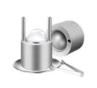 Kit de presseur de sphère de glace antidérapant en alliage d'aluminium d'avion de fabricant de boule de glace de 60mm for des accessoires de barre de whisky