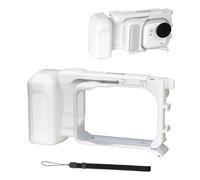 Kit de prise en main pour Insta360 GO Ultra Quick Release Grip Boîtier Cadre Accessoires pour photographie de rue (Blanc)