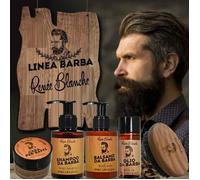 Kit de produits de traitement Renee B. pour barbe avec shampooing soin huile et cire