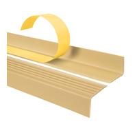 Kit de profilés de bord d'escalier auto-adhésifs PVC 40x25mm antidérapant...