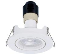 Kit De Projecteur Encastré Led Inclinable 4,5W 3000K 345Lm Non-Dim. Blanc (3)