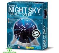 Kit De Projection Ciel Nocturne, Projecteur D’Étoiles En Carton 4M KidzLabs