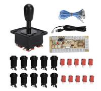 Kit de projet de jeu PC à monter soi-même comprenant une carte encodeur USB sans latence et un module encodeur compact. Installation facile.
