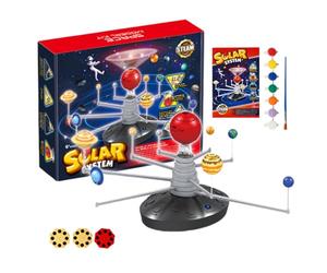 Kit de Projet Système Solaire - Éducatifs 3D d'Exploration Précoce | Modèle des Planètes du Système Solaire | Cadeau pour Adolescents École Maternelle Noël Nouvel an Anniversaire