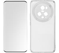 kit de protection 360° pour Honor Magic 5 Pro : Housse + film - bord noir