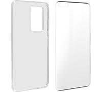 kit de protection 360° pour Huawei P40 Pro : housse + film de protection d'écran - bord noir