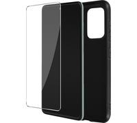 kit de protection à 360 degrés Samsung Galaxy A52 / A52s : étui noir + film de protection