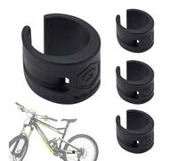 Kit de protection à chaîne de vélo - protection pour vélo de montagne, autocollants pour séjour en caoutchouc | protection de cadre pour vélos contre rayures, aperçus de la chaîne adhésive pour Road