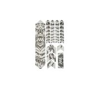 All Mountain Style Cadre Extra en nid d'abeille à Haute résilience-Protège Votre vélo des Rayures et des Coups, Bear Unisex-Adult, Ours/Blanc