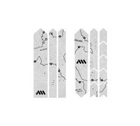 All Mountain Style - Protection cadre vélo Gravel - Film 200µm - Kit 12 pièces - Sterrato Black