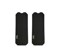 All Mountain Style Protège-manivelle vélo 380 µm PVC Honeycomb semi-rigide Noir, résistant eau/boue