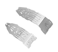 Kit de Protection de châssis de Plaque antidérapante de Voiture RC en Acier Inoxydable for AR-RMA 1/8 for MO-JAVE 4s 4X4 RTR ARA4404T1, pièces de Mise à Niveau