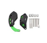 Kit De Protection De Curseur De Cadre pour Ninja ZX-10R ZX10R ZX 10R 2011 - 2023, Protection Contre Les Chocs du Moteur, Stator, Accessoire De Moto(Green)