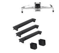 Kit de protection de train d'atterrissage compatible avec DJI Lito 1/X1, couvre-jambes anti-rayures pour rehausseur de hauteur, noir/gris/orange (noir)