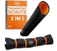 Kit de protection de transport pour vélo électrique - 2 pièces - Pour batterie et guidon - Housses de protection hydrofuges pour porte-vélos - Par exemple pour Bosch, Shimano, Yamaha Ebike I Wheeloo