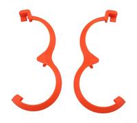 Kit de protection d'hélice compatible DJI NEO2 avec anneaux en polycarbonate résistant aux chocs pour un vol stable et sécurisé (orange)