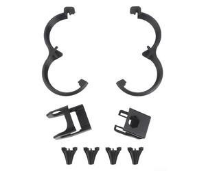 Kit de protection d'hélice pour DJI NEO2 avec anneau de protection pare-chocs et composants de support élévateur (noir)