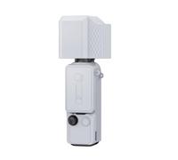 Kit de protection en silicone 4 pièces pour DJI Osmo Pocket 4 Pro, couverture complète, objectif, écran et poignée avec sangle anti-perte (gris)