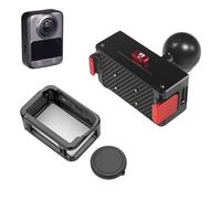 Kit de protection et de montage 2 en 1 compatible avec DJI OSMO 360/ Action 6, base magnétique rechargeable à dégagement rapide + cage en aluminium (rotule de 17 mm)