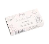 Kit de protection magique : mini fournitures de sorcellerie blanches, énergisez avec un ensemble de bougies spirituelles pour un bouclier ultime