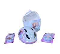 Kit de protection mobilité urbaine fille Disney Frozen Bleu
