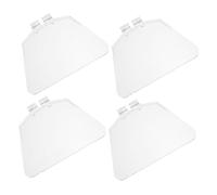 Kit de Protection Oculaire pour Meuleuse D’établi, 4 Pièces en Plastique | Large Visibilité, Performance Stable, pour Ponçage Bois et Meule de Banc, Prévient les Blessures