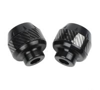 Kit de protection pour cadre de roue de fourche avant robuste en alliage d'aluminium pour moto et scooter électrique (noir)
