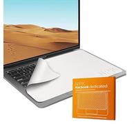 Kit de protection pour clavier et écran d'ordinateur portable - Chiffon de nettoyage en microfibre (29 x 19 cm) pour MacBook Pro 13" et 14", Dell XPS, HP Envy et plus encore