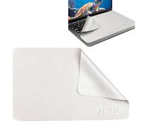 Kit de protection pour clavier et écran d'ordinateur portable - Chiffon de nettoyage en microfibre (34 x 22,5 cm) pour MacBook Pro 15" et 16", Dell XPS, HP Envy et plus encore