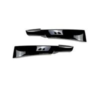 Kit De Protection pour Pare-Chocs Avant Diffuseur Et Séparateur pour Série 3 E90 E91 LCI Modèles pour M-Sport 2009 2010 2011 2012(Gloss Black Splitter)