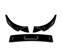 Kit De Protection pour Pare-Chocs Avant : Lame, Diffuseur Inférieur Et Splitter pour A4 S4 B9.5 S-L 2020-2024(Glossy Black)