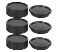 Kit de protection pour reflex numérique : protection du capteur, design compact, bouchon de boîtier et bouchon d'objectif arrière pour Nikon,