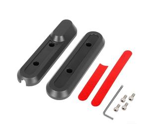 Kit de protection réfléchissant pour roue avant et arrière de scooter électrique Xiaomi 4 Pro avec vis et tournevis ABS PC (pour roue avant)