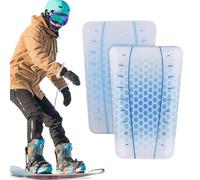 Kit de Protection Snowboard - Protège-tibia durable, Gaine de Compression Flexible, Équipement de Sécurité Puissant | Accessoires de Sport de Protection Pour Le Patinage De Hockey Sur Glace Slalom