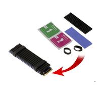 Kit de protection thermique pour SSD M2 format 2280 avec pad thermique et radiateur