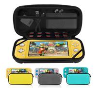 Kit de protection ultime pour gamers, pack d'accessoires 4 en 1 pour Nintendo Switch Lite, comprenant une coque en TPU, un protecteur d'écran et