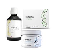 Kit De Protocole De Santé Zinzino - Huile D'équilibre+ Citron 300ml + Zinobiotic+ + Xtend+