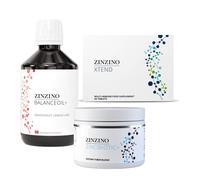 Kit De Protocole Santé Zinzino - Huile D'équilibre+ Pamplemousse-Citron-Lime 300ml + Zinobiotic+ + Xtend