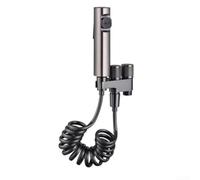 Kit de pulvérisateur de bidet à main avec double modes de pulvérisation, tuyau à ressort flexible, pour rincer les couches en tissu, les animaux de compagnie, arroser les plantes d'intérieur (lot de 2