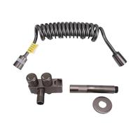 Kit de pulvérisateur de bidet de toilette multifonctionnel, fixation de bidet pour toilettes, structure en cuivre, type d'installation murale, installation facile pour bain de (Noir)