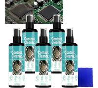 Kit De Pulvérisation De Nettoyant De Contact Spray De Nettoyage Électronique Nettoyant Antistatique Nettoyant Électrique Automobile Pour Connecteurs De Carte Mère Pcb Nettoyant Électronique (5Pcs)