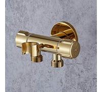 Kit de pulvérisation pour Couches Musulmanes avec mitigeur : Bidet portatif, siège de Douche, Cuvette de Toilette et robinets d'angle à 3 Voies pour Une Meilleure hygiène