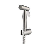 Kit de pulvérisation, robinet de douche à main, ensemble de pistolet de pulvérisation, robinet en acier inoxydable brossé, chasse d'eau de toilette mural