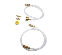 Kit de Purge de Direction Hydraulique, Conception Anti-fuite | Raccords en laiton durables, efficaces pour la direction marine, faciles à installer
