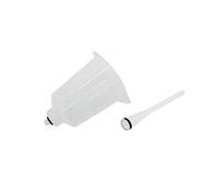 Kit de purge de frein à disque hydraulique pour réparation de vélo | Construction en plastique, taille compacte de 4,7 cm x 6 cm, comprend un entonnoir et un adaptateur, pour purge de frein de
