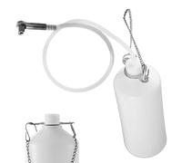 Kit de purge de frein à vide, bouteille de purge de frein | Kit de purge de frein 1 personne 1 L | Outils de purge à haute résistance pour le changement de fluide efficace de moto de voiture Atv